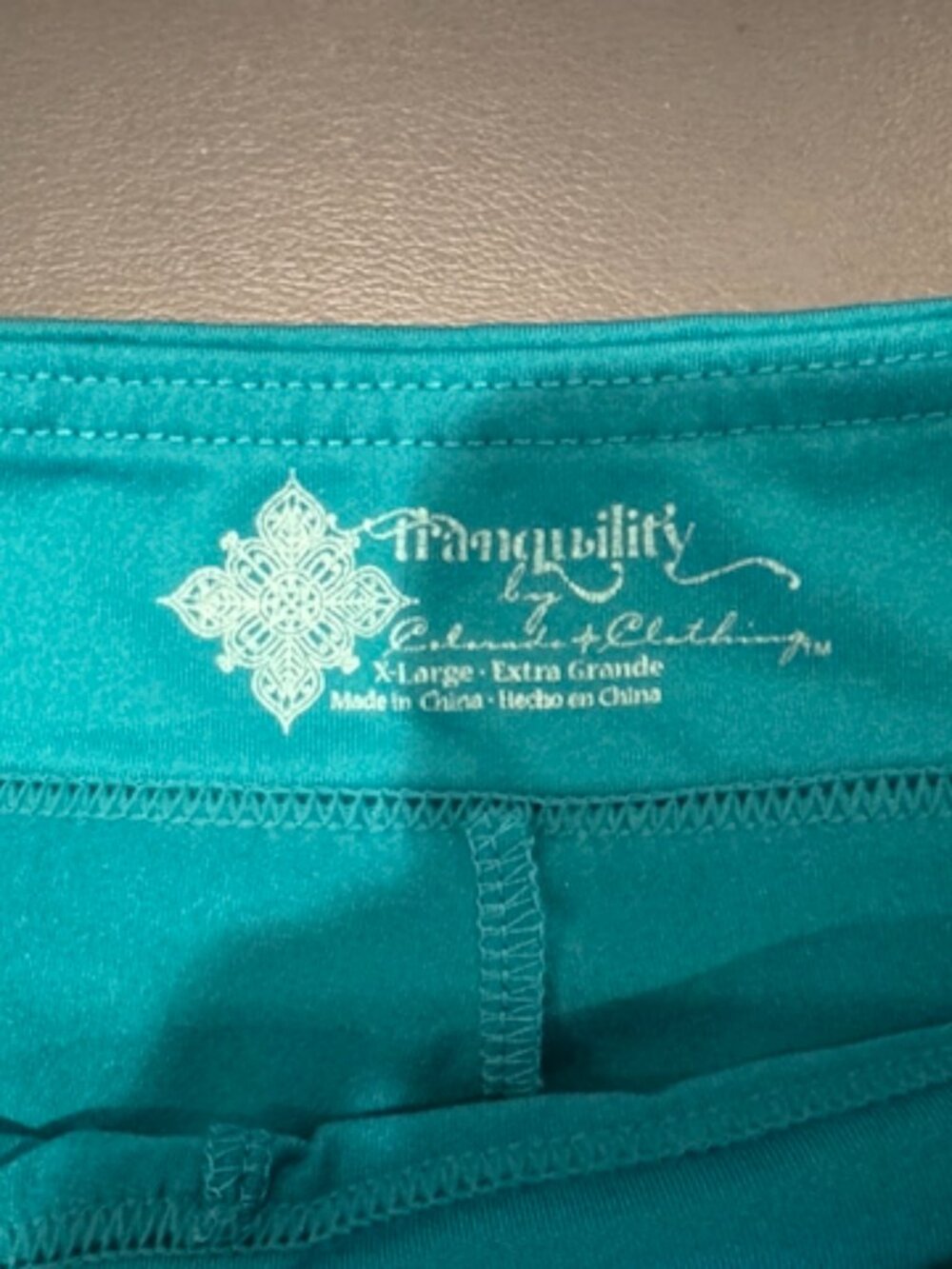 Tranquility Women's Skort Size XL. Turquoise